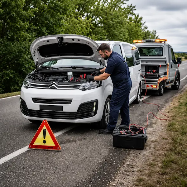 Citroën C1 Aircross jump start