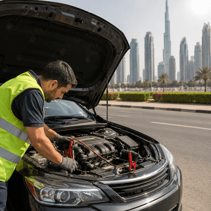 Complete Guide to Jump Start in Dubai and Roadside Assistance