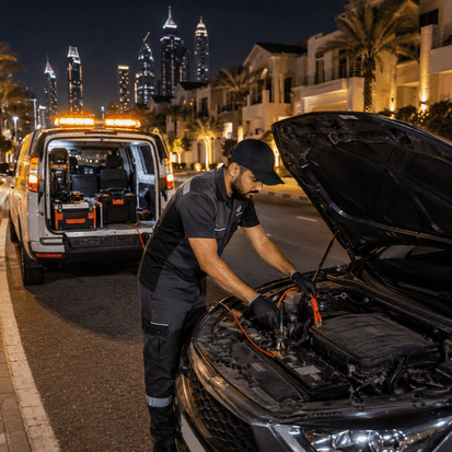 Jump Start Service in Dubai | 24/7 Fast Response