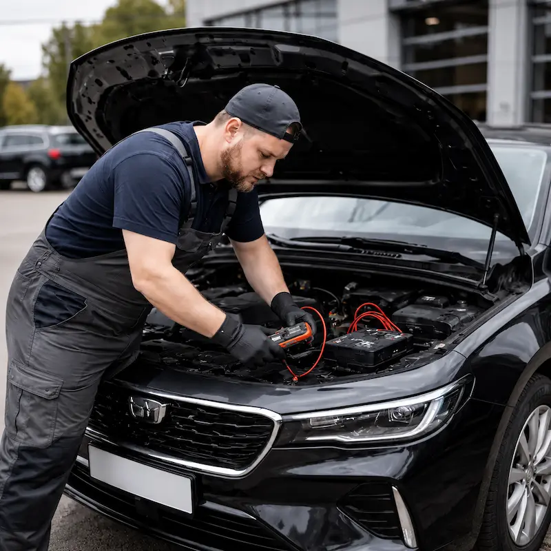 Geely Jumpstart Help Across the UAE