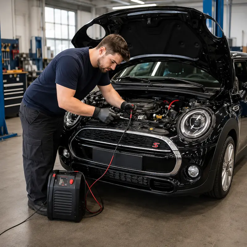 Mini Cooper Jump Start Service