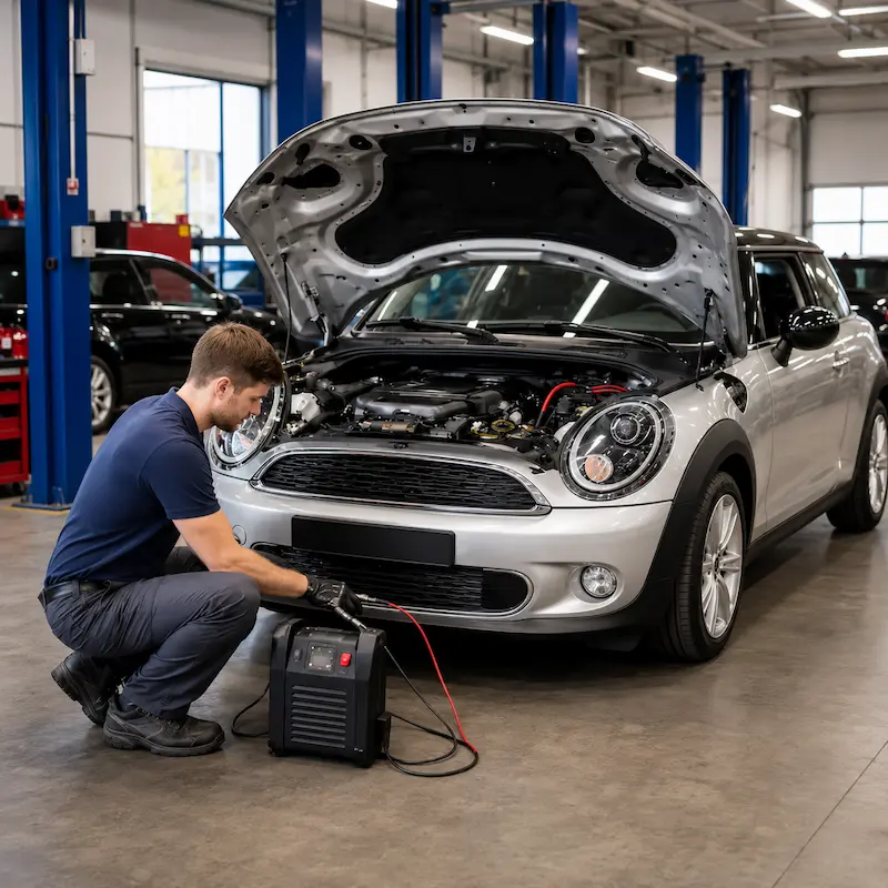 Mini Cooper Roadster Jump Start Service