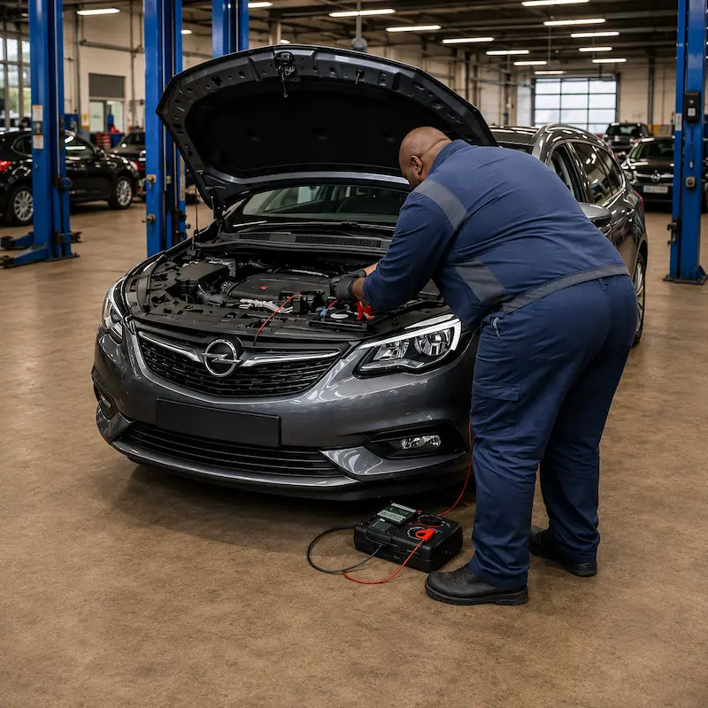 Opel Corsa Roadside Jump Start Service in Dubai