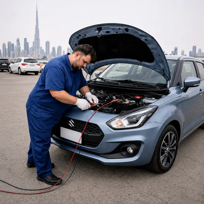 Suzuki Alto Jump Start in Dubai