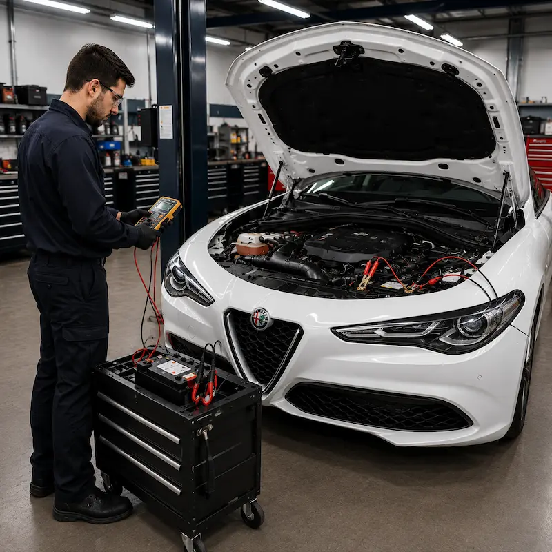 Volvo S60 Emergency Jump Start